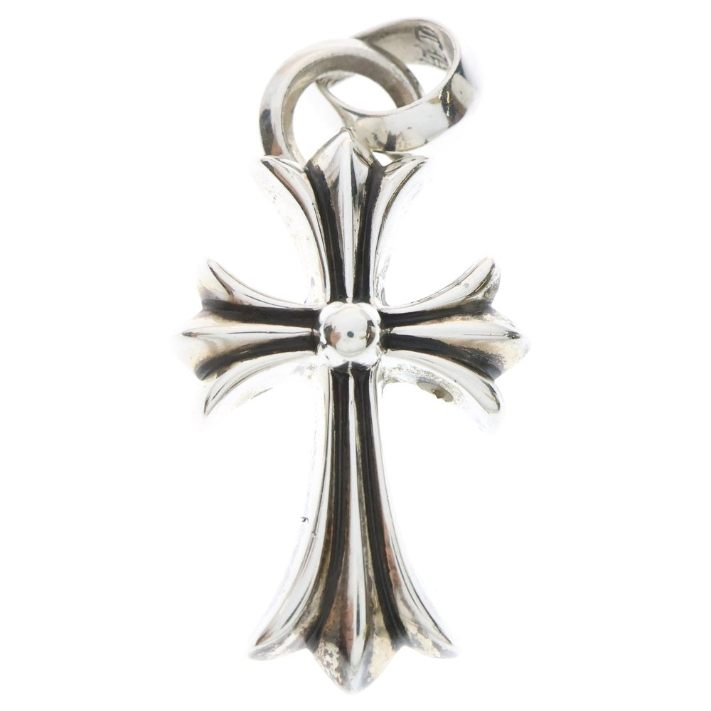 CHROME HEARTS(クロムハーツ) CH CRS SML W/BALE Wベイル スモールCHクロス ペンダントトップ シルバー BCA218