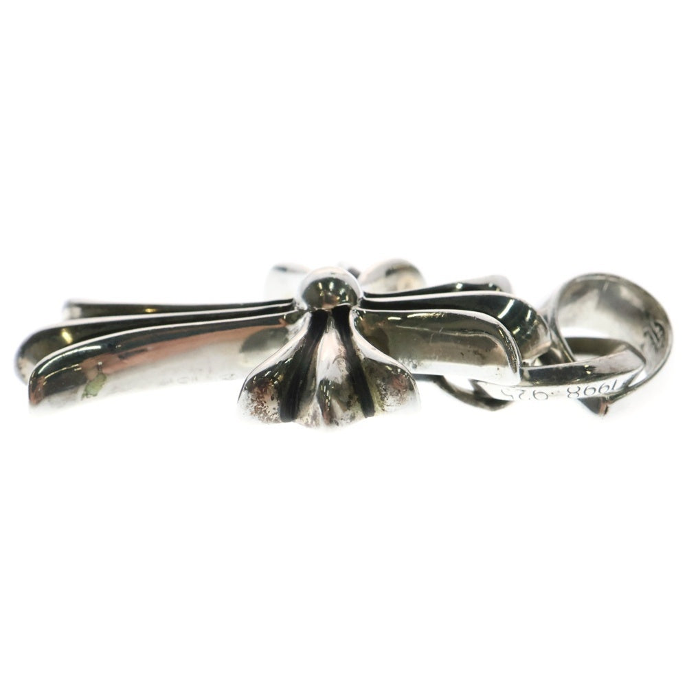 CHROME HEARTS(クロムハーツ) CH CRS SML W/BALE Wベイル スモールCHクロス ペンダントトップ シルバー BCA218