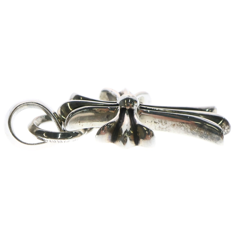 CHROME HEARTS(クロムハーツ) CH CRS SML W/BALE Wベイル スモールCHクロス ペンダントトップ シルバー BCA218