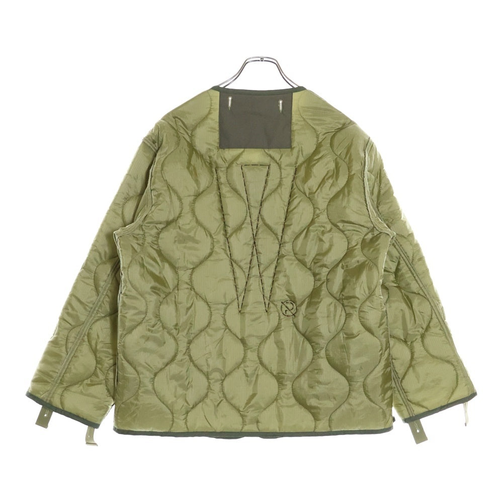 WTAPS(ダブルタップス) 24AW WLJ Jacket Nylon. Ripstop. VV 241CWDT-JKM02 ナイロン リップストップ キルティング ジャケット カーキ