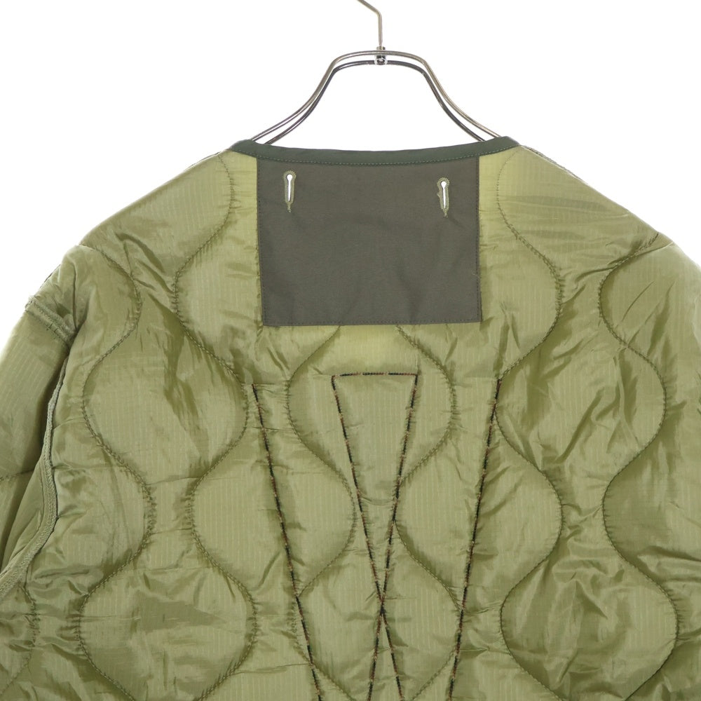 WTAPS(ダブルタップス) 24AW WLJ Jacket Nylon. Ripstop. VV 241CWDT-JKM02 ナイロン リップストップ キルティング ジャケット カーキ