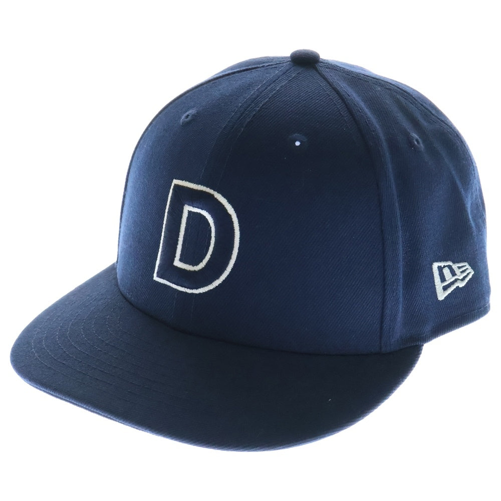 DESCENDANT(ディセンダント) ×NEW ERA Dロゴ刺繍 ベースボールキャップ 帽子 ネイビー