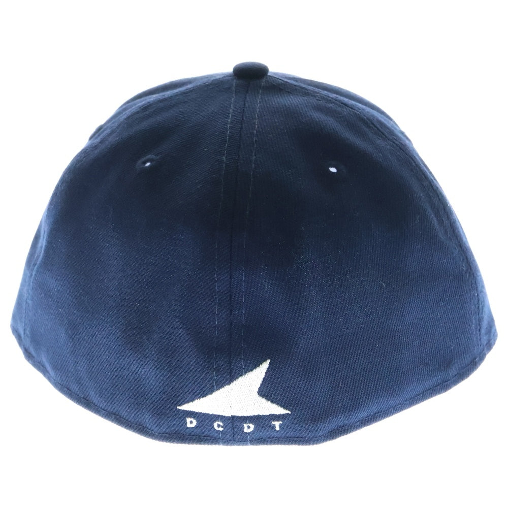 DESCENDANT(ディセンダント) ×NEW ERA Dロゴ刺繍 ベースボールキャップ 帽子 ネイビー