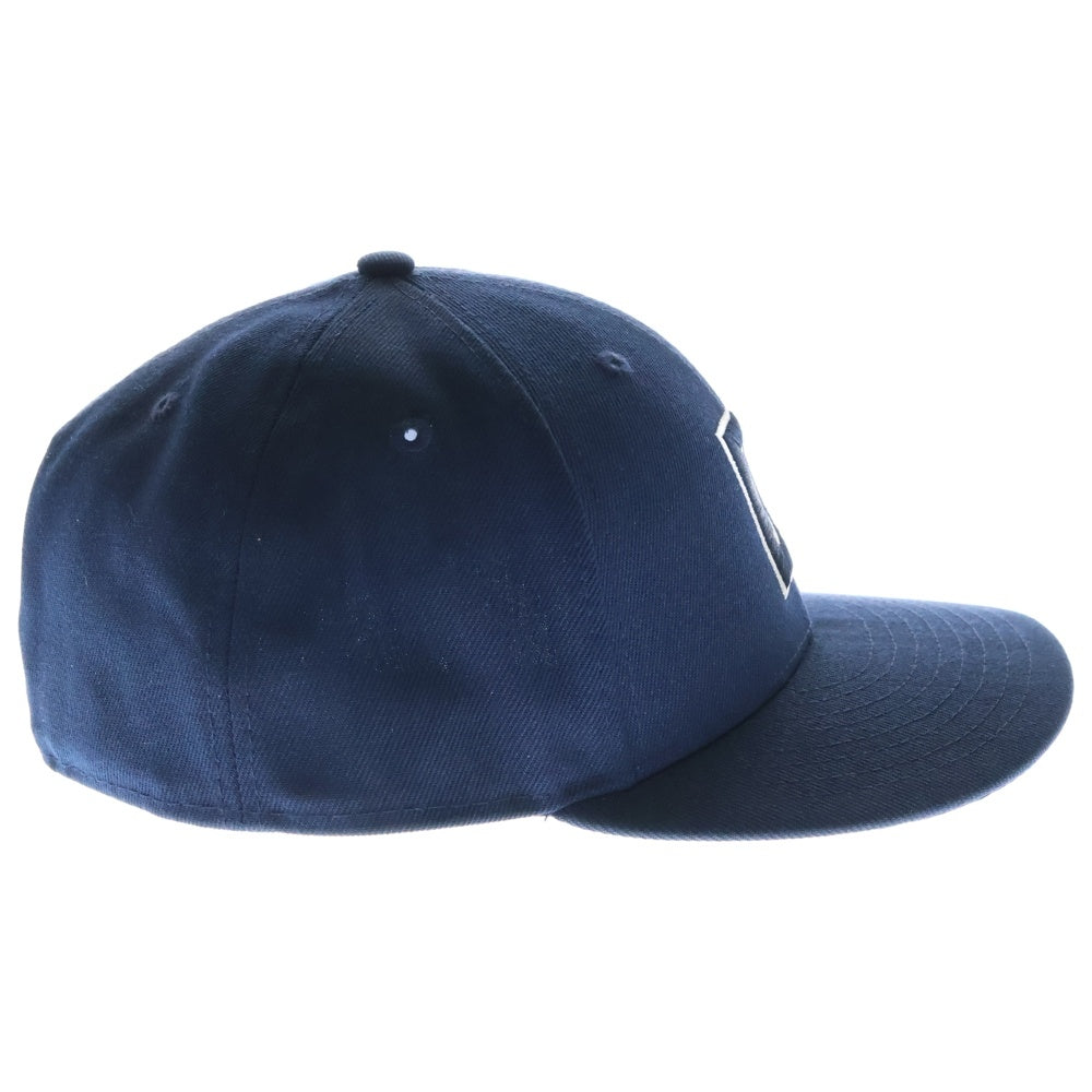 DESCENDANT(ディセンダント) ×NEW ERA Dロゴ刺繍 ベースボールキャップ 帽子 ネイビー