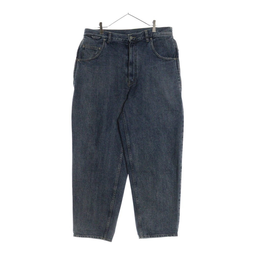 SSZ(エスエスズィー) 21AW ダメージ ペイント加工 テーパード デニムパンツ インディゴ 11-21-1182-791