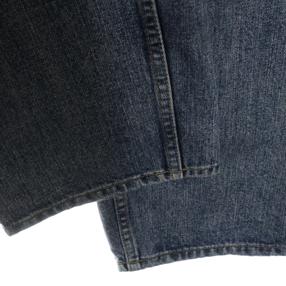 SSZ(エスエスズィー) 21AW ダメージ ペイント加工 テーパード デニムパンツ インディゴ 11-21-1182-791