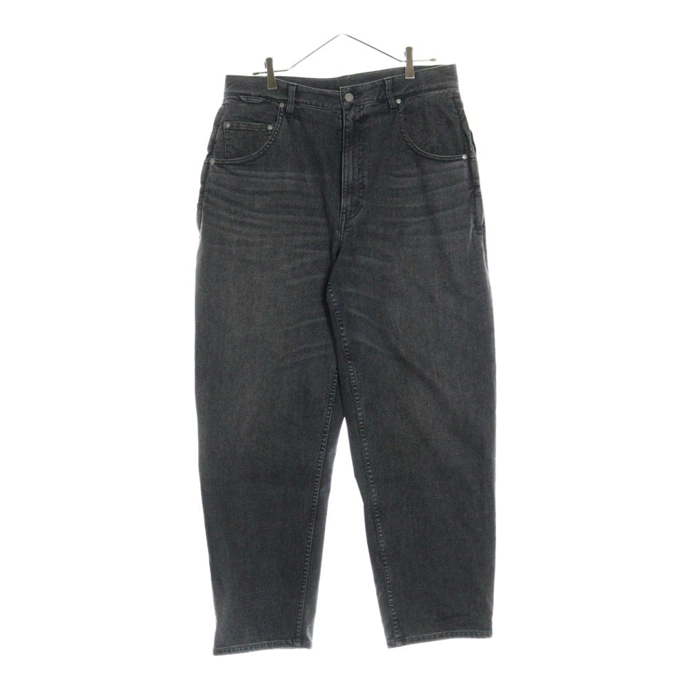 SSZ(エスエスズィー) 23AW 552 踊れるJEANS テーパード デニムパンツ ブラック 11-21-0351-791