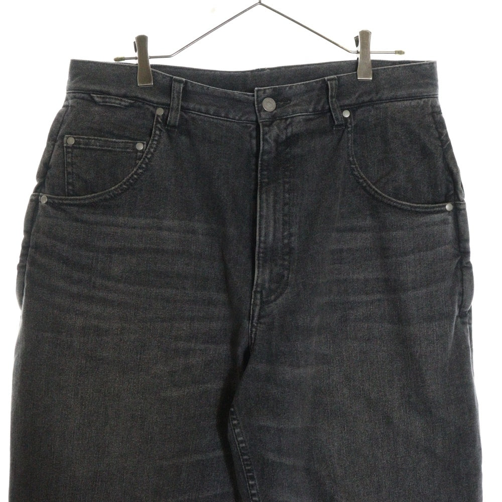 SSZ(エスエスズィー) 23AW 552 踊れるJEANS テーパード デニムパンツ ブラック 11-21-0351-791