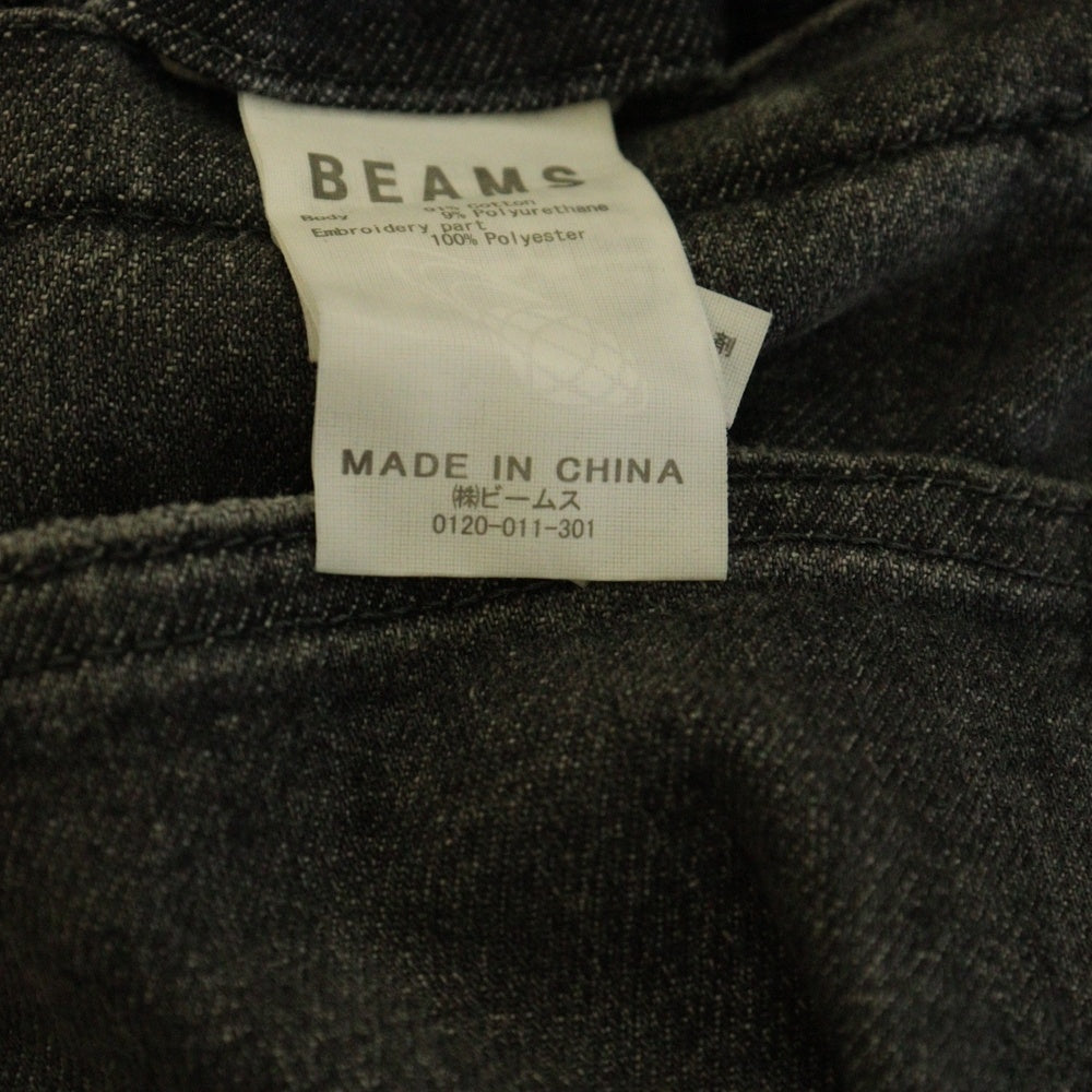 SSZ(エスエスズィー) 23AW 552 踊れるJEANS テーパード デニムパンツ ブラック 11-21-0351-791