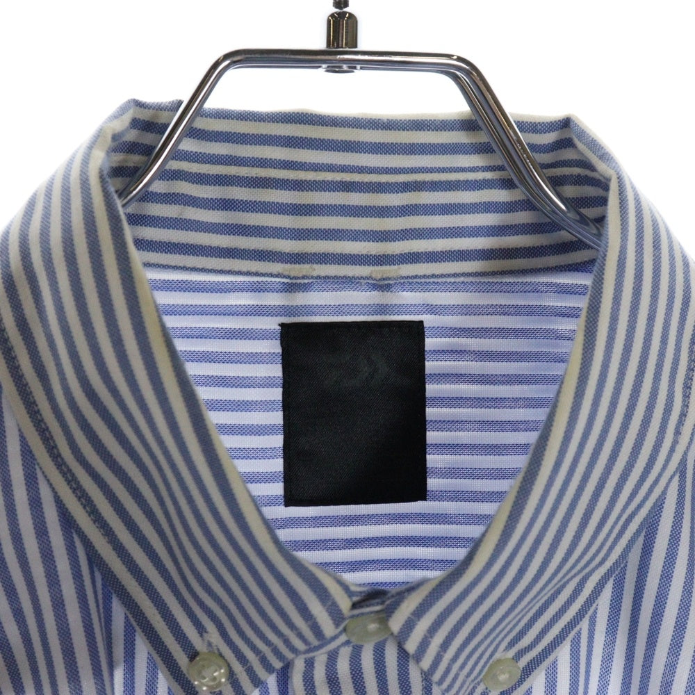 DAIWA PIER39(ダイワ ピアサーティナイン) TECH BUTTON DOWN SHIRTS L/S OXFORD BE-86023 ストライプ ボタンダウン 長袖オックスフォードシャツ ブルー
