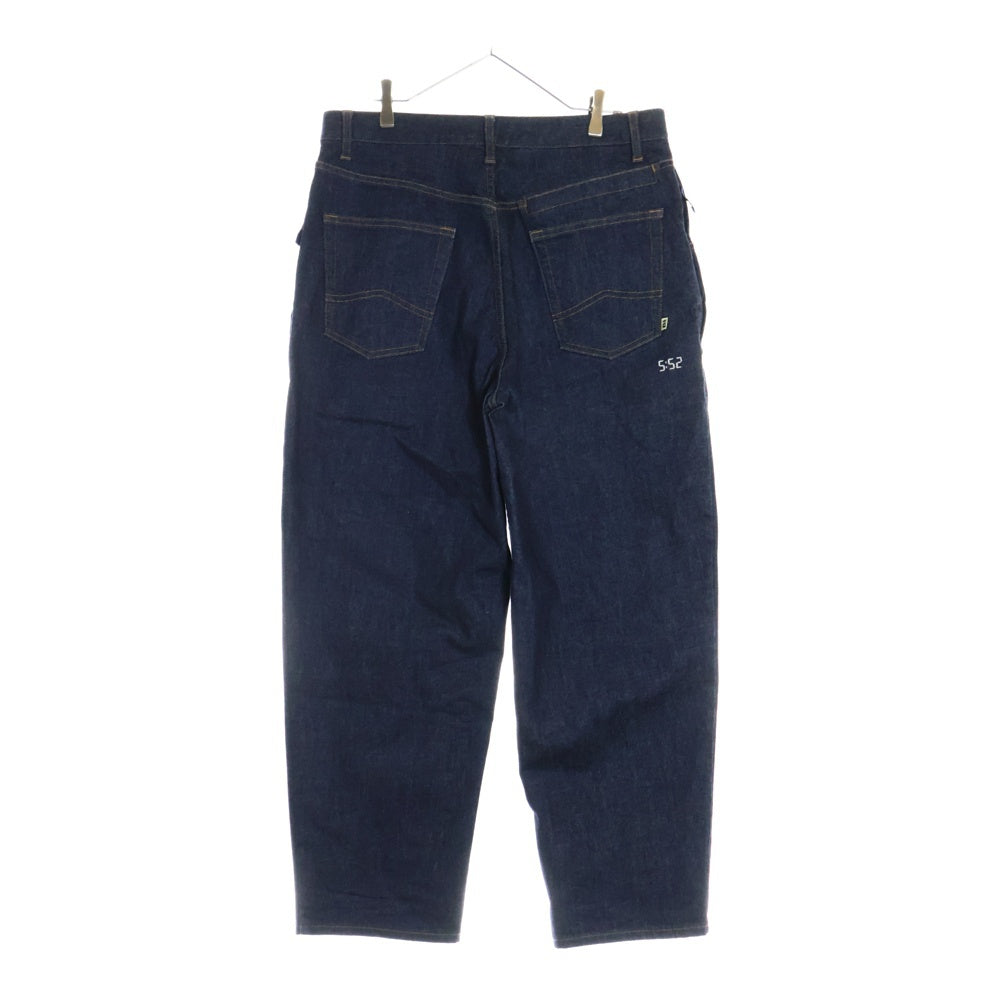 SSZ(エスエスズィー) 23AW 552 踊れるJEANS テーパード デニムパンツ インディゴ 11-21-0351-791