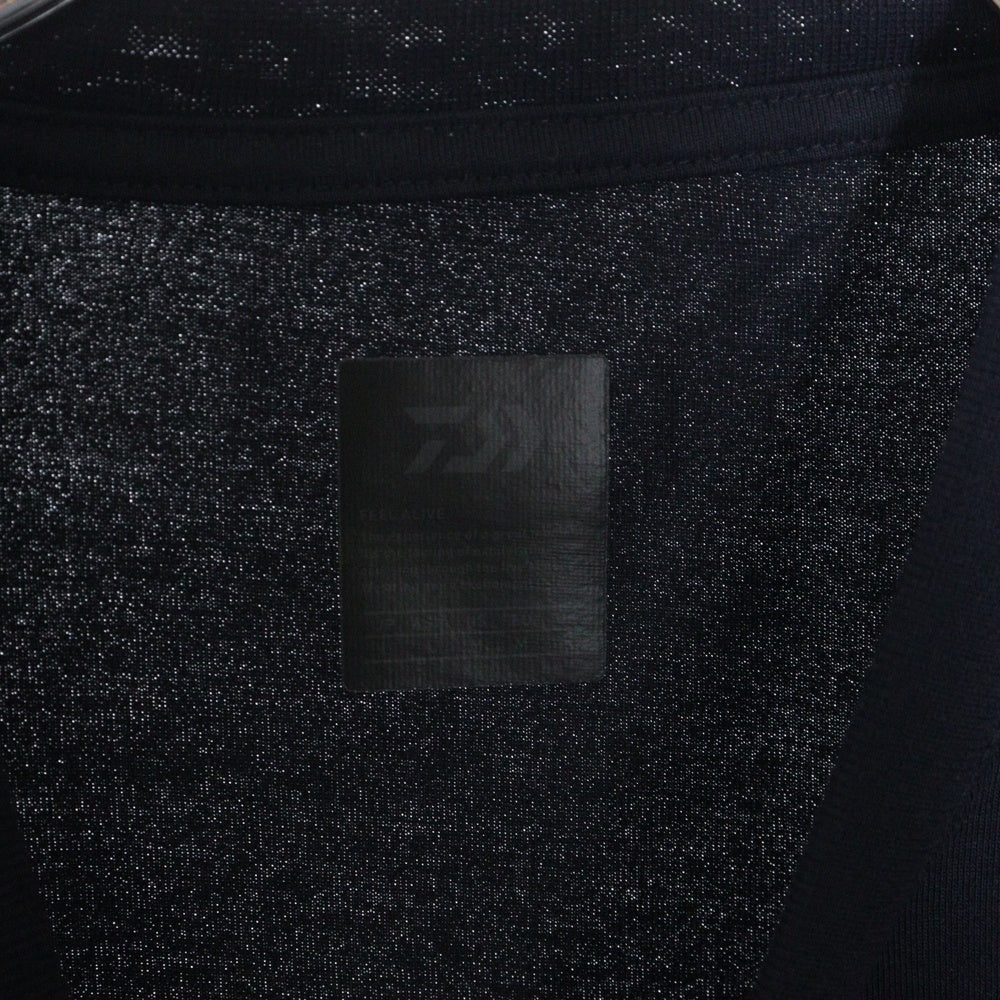 DAIWA PIER39(ダイワ ピアサーティナイン) TECH DRAWSTRING TEE BE-37023 テック ドローストリング 半袖Tシャツ ネイビー