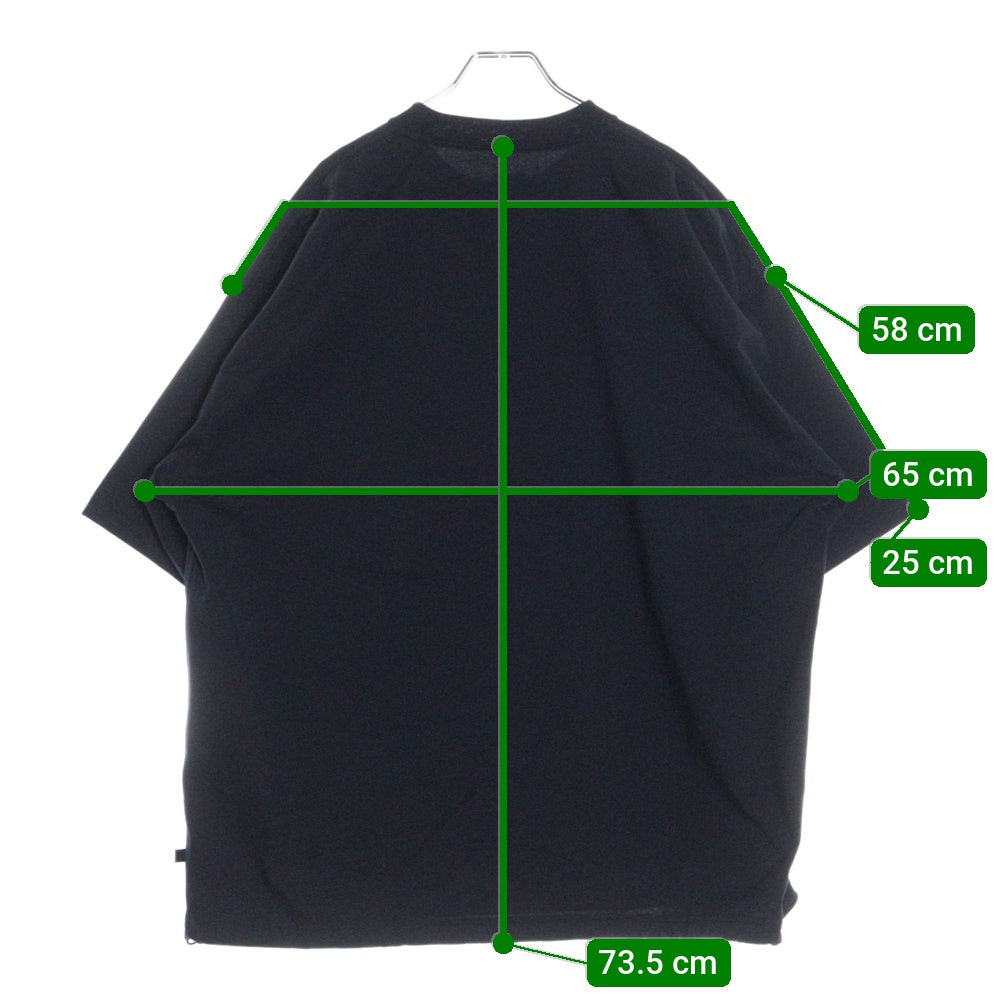 DAIWA PIER39(ダイワ ピアサーティナイン) TECH DRAWSTRING TEE BE-37023 テック ドローストリング 半袖Tシャツ ネイビー