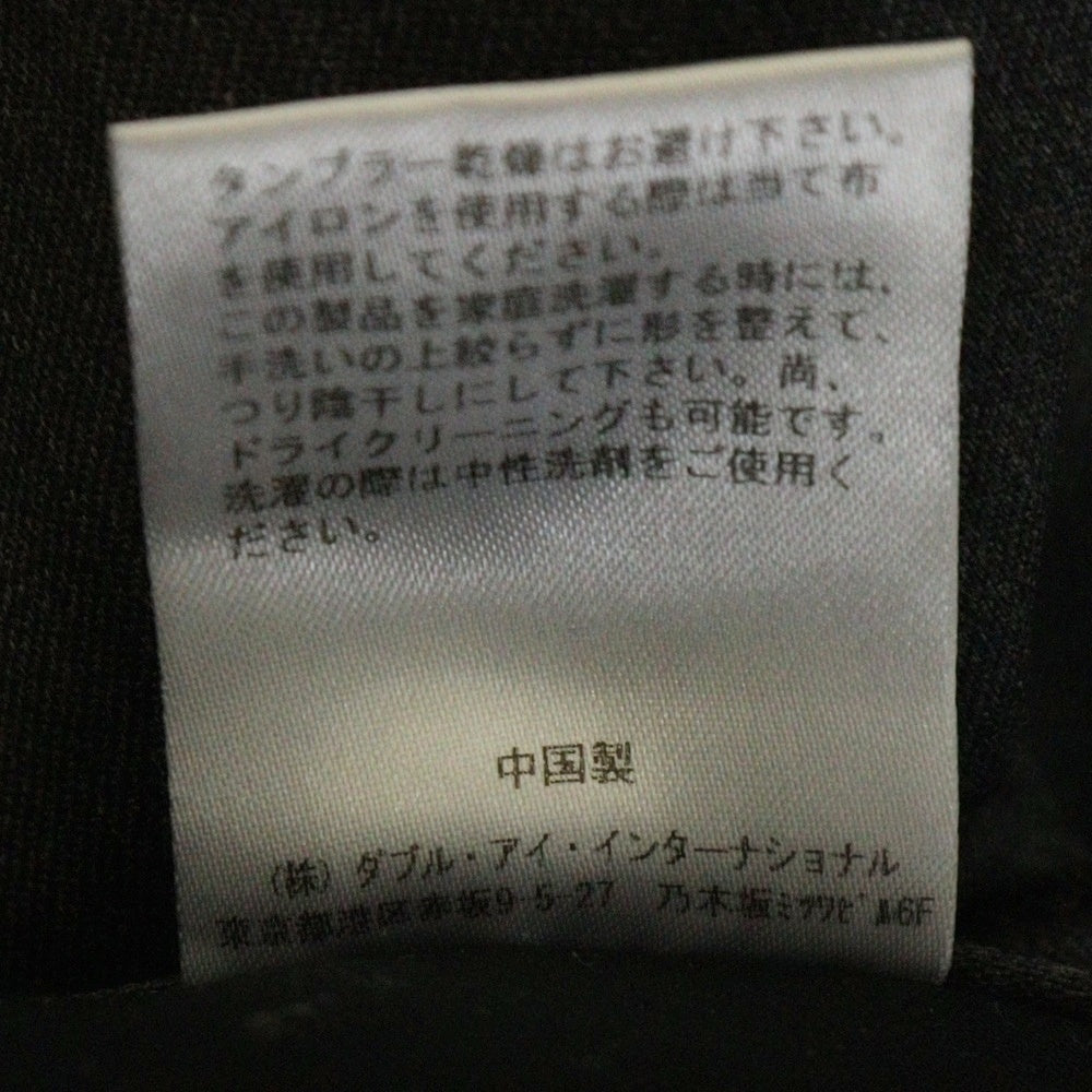BROCHURE(ブロシュアー) 1P WOOL SLACKS 232-04 ウール ジップフライ スラックス グレー