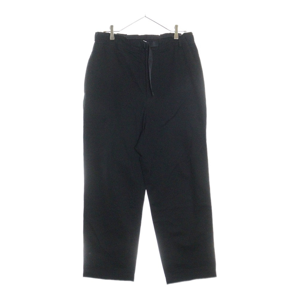 everyone(エブリワン) BELTED EASY PANT EV23-PT03 ベルテッド イージーパンツ ブラック