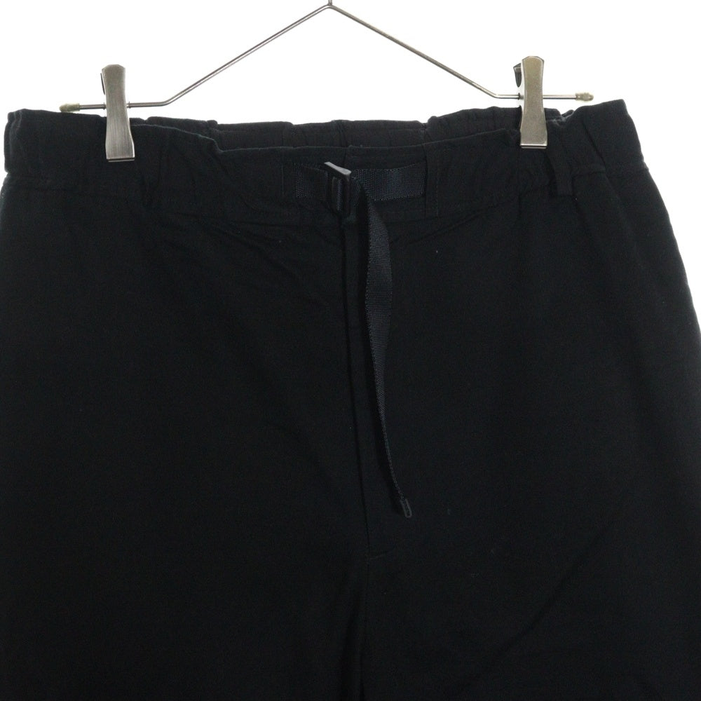 everyone(エブリワン) BELTED EASY PANT EV23-PT03 ベルテッド イージーパンツ ブラック