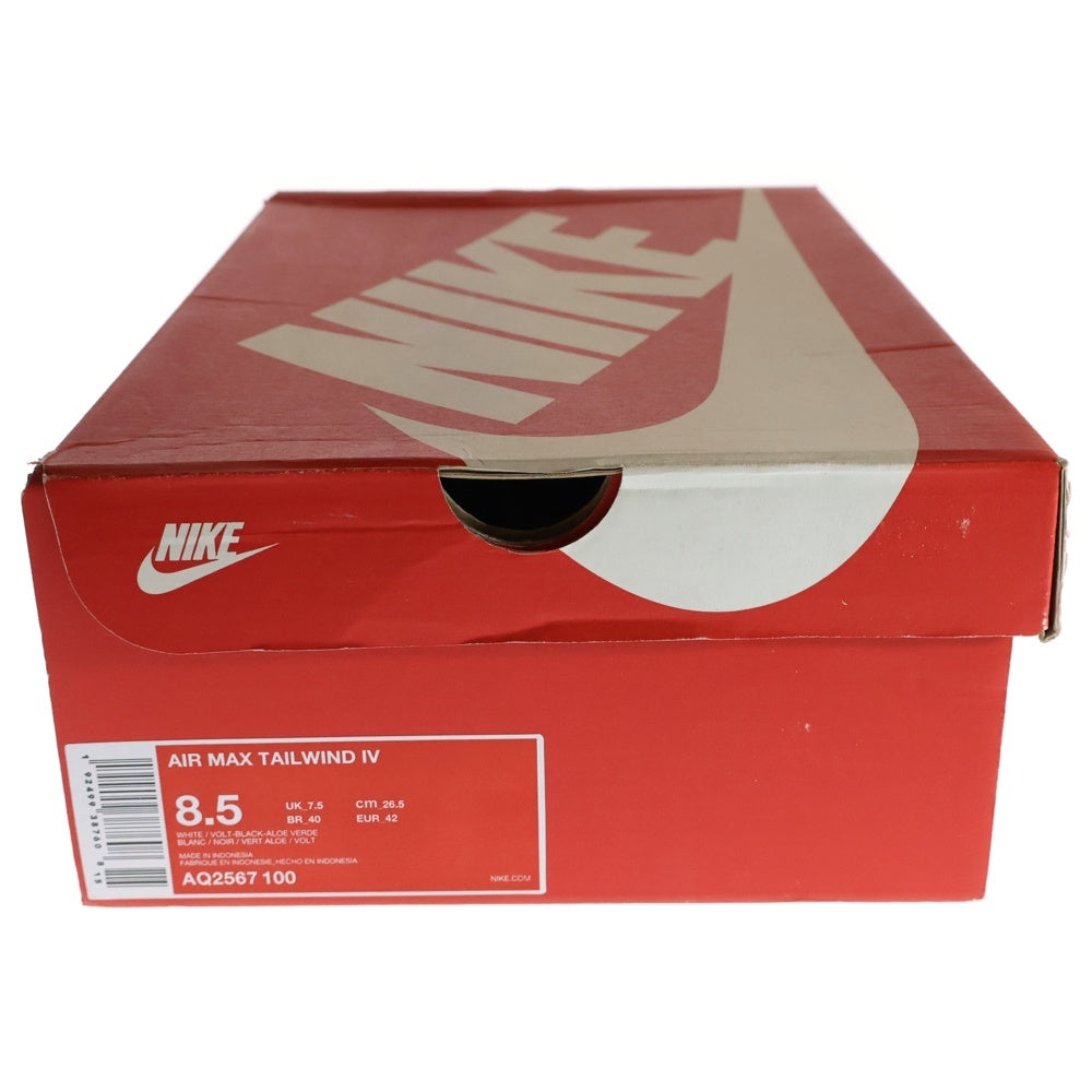 NIKE(ナイキ) AIR MAX TAILWIND 4 AQ2567-100 エアマックス テイルウインド ローカットスニーカー ホワイト US8.5/26.5cm
