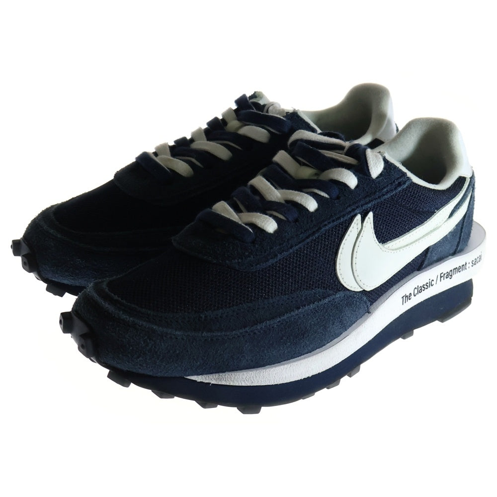 NIKE(ナイキ) ×Sacai FRAGMENT DESIGN LD WAFFLE DH2684-400 サカイ フラグメント ワッフル ローカットスニーカー ネイビー US8.5/26.5cm