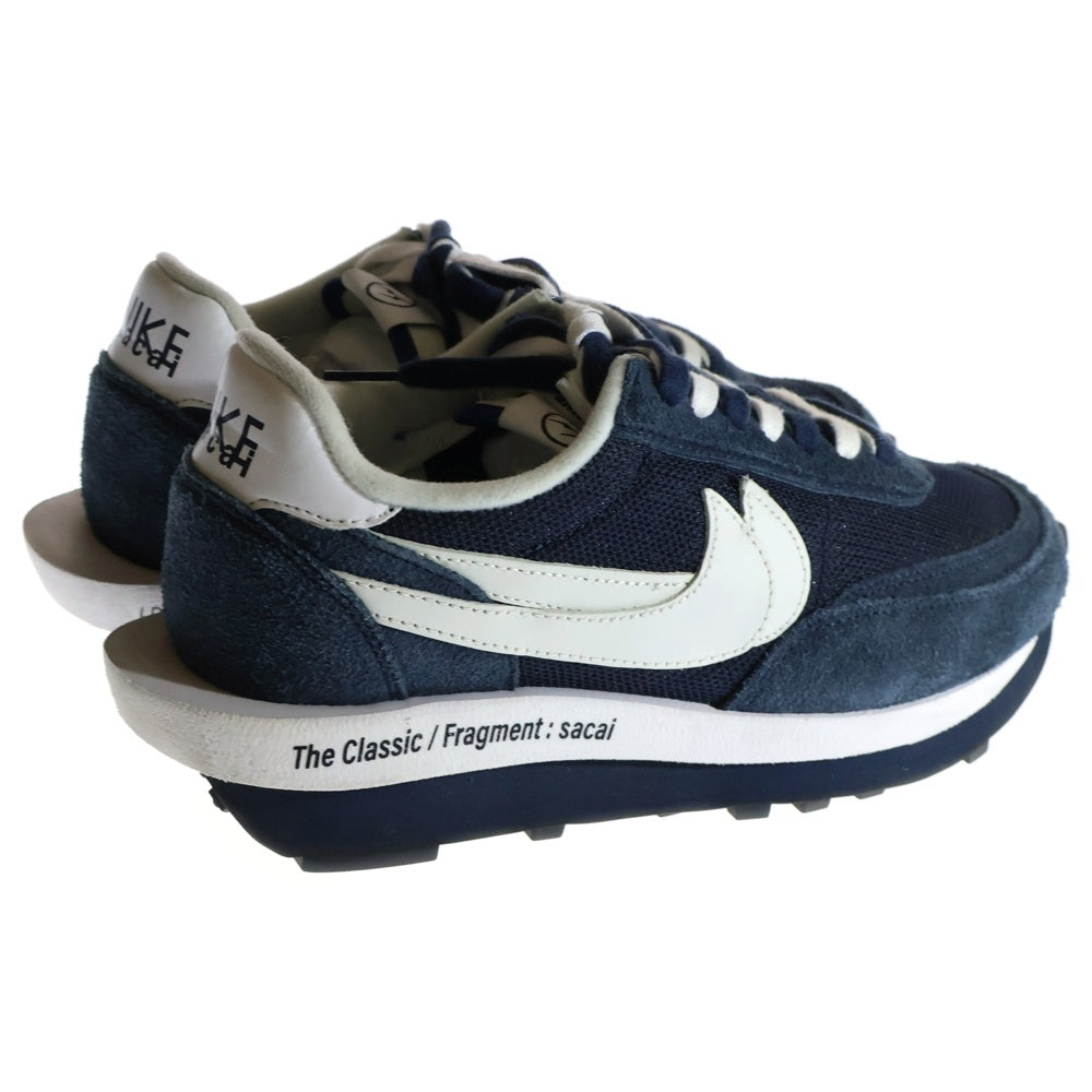 NIKE(ナイキ) ×Sacai FRAGMENT DESIGN LD WAFFLE DH2684-400 サカイ フラグメント ワッフル ローカットスニーカー ネイビー US8.5/26.5cm
