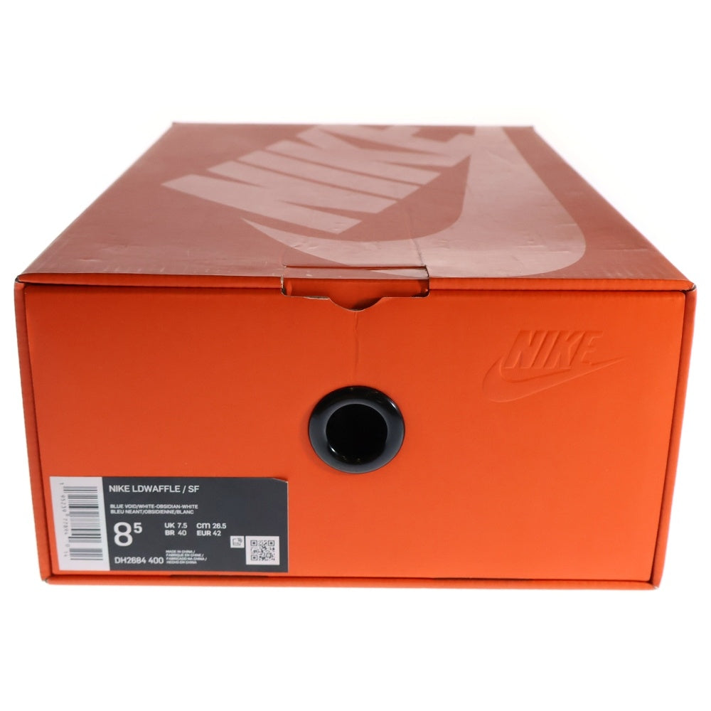 NIKE(ナイキ) ×Sacai FRAGMENT DESIGN LD WAFFLE DH2684-400 サカイ フラグメント ワッフル ローカットスニーカー ネイビー US8.5/26.5cm