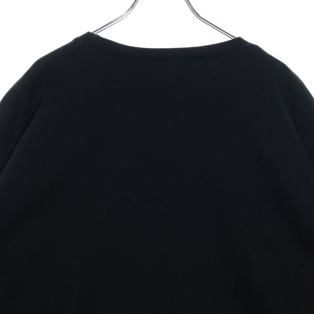 CHROME HEARTS(クロムハーツ) SWTSHRT PLVR ネックロゴプリント クルーネックスウェットトレーナー ブラック