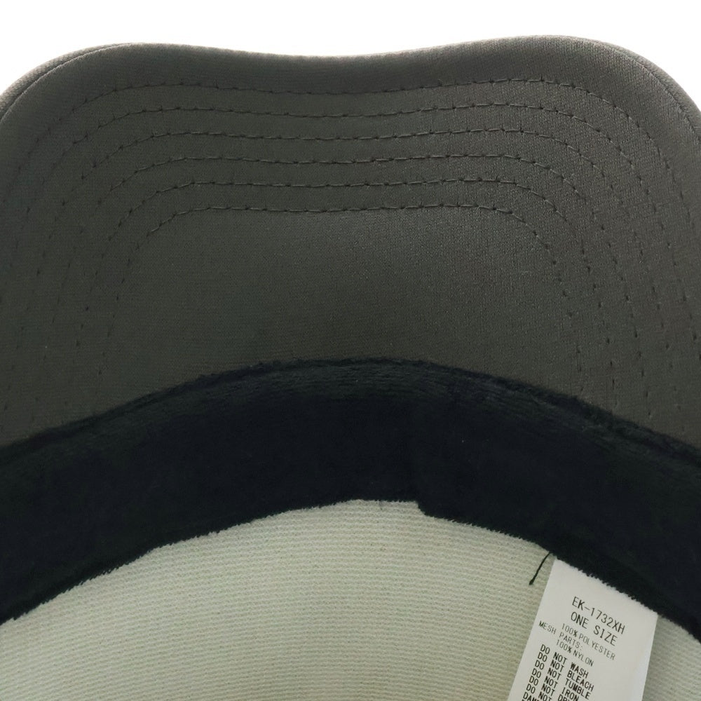 KAPITAL(キャピタル) Denim Repair Cap EK-1732XH デニムリペアトラッカーキャップ 帽子 ブラック