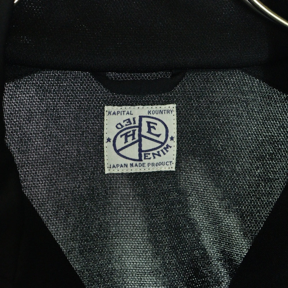 KAPITAL(キャピタル) TH.D.D. Track Jacket K2503LC105 スムースジャージ ピースマークトラックジャケット
