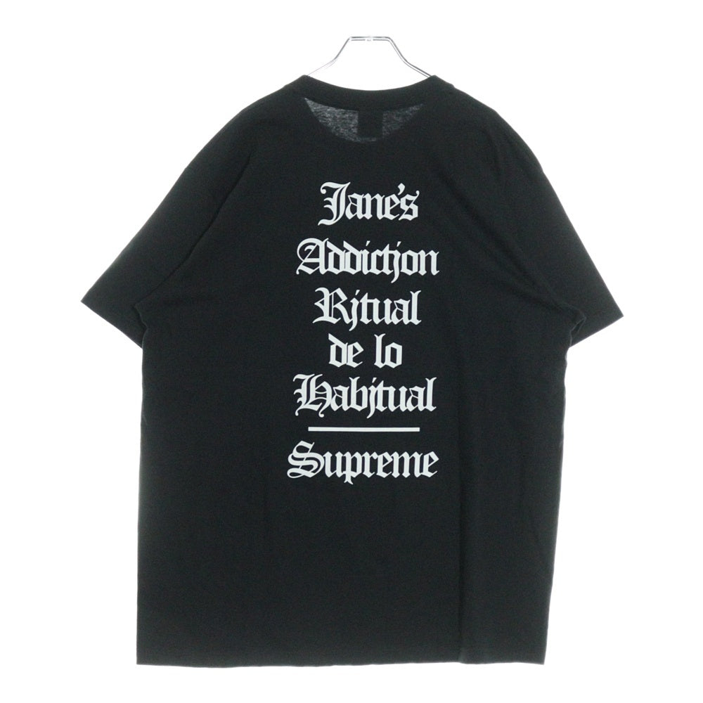 SUPREME(シュプリーム) 24AW ×Janes Addiction Ritual Tee ×ジェーンズアディクション リチュアル 半袖Tシャツ ブラック