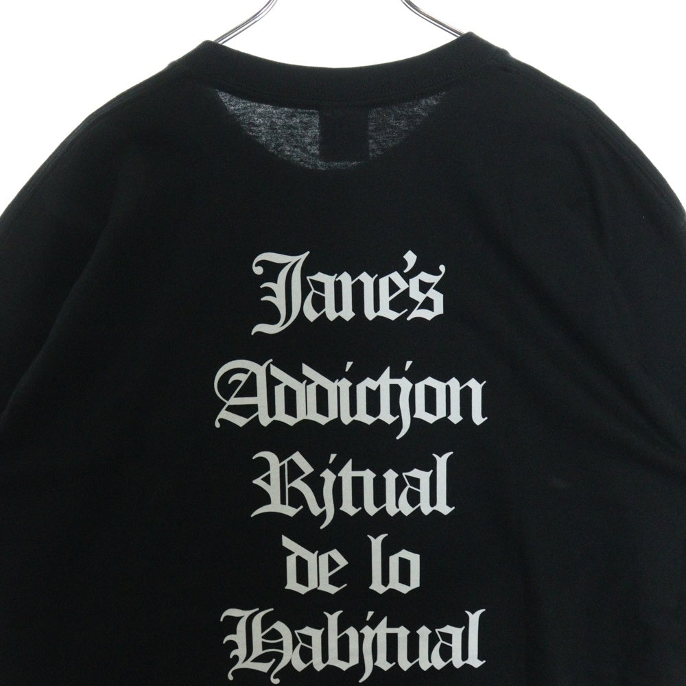 SUPREME(シュプリーム) 24AW ×Janes Addiction Ritual Tee ×ジェーンズアディクション リチュアル 半袖Tシャツ ブラック