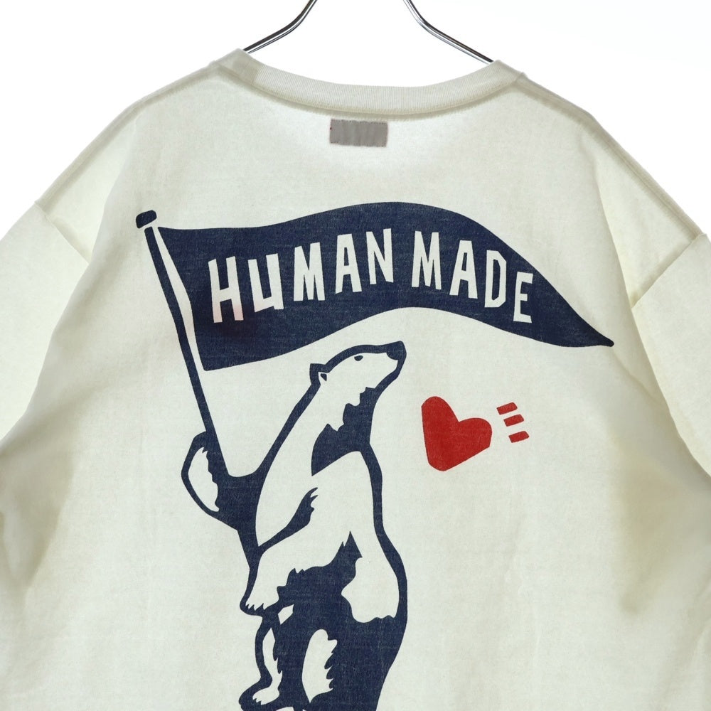 HUMAN MADE(ヒューマンメイド) 25SS GRAPHIC T-SHIRT HM29TE024 グラフィック プリント半袖Tシャツ ホワイト