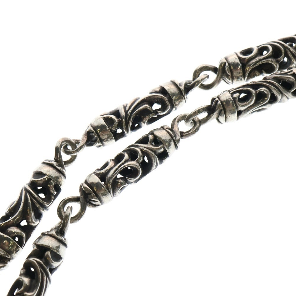 CHROME HEARTS(クロムハーツ) ROLLER LONG-T/2クリップロング ローラー ウォレットチェーン シルバー