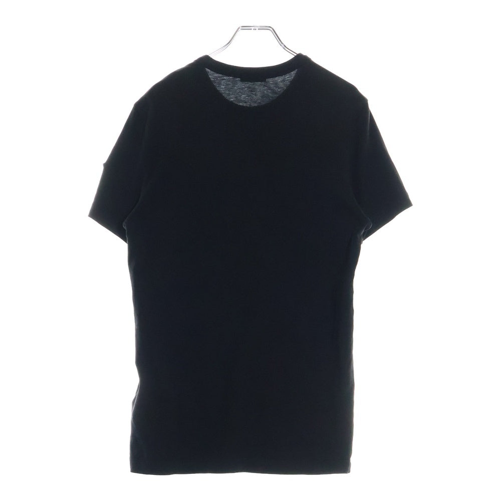 MONCLER(モンクレール) MAGLIA T-SHIRT F20918C79710 8390T マグリア プリントTシャツ ブラック