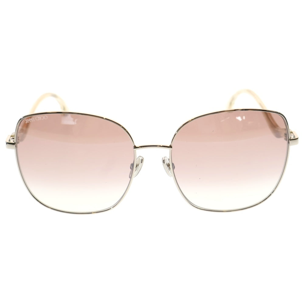 JIMMY CHOO(ジミーチュウ) MAMIES 3YGNQ マミ Sスクエアフレームサングラス ゴールド