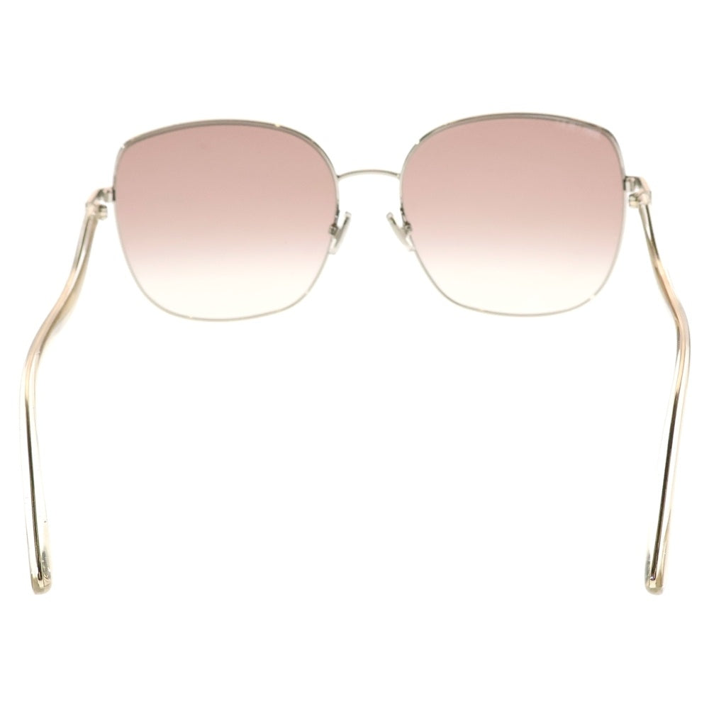 JIMMY CHOO(ジミーチュウ) MAMIES 3YGNQ マミ Sスクエアフレームサングラス ゴールド