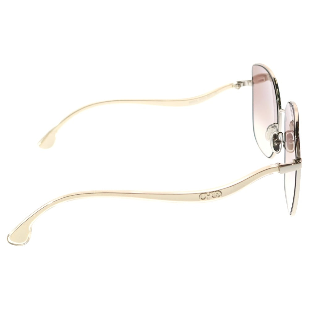 JIMMY CHOO(ジミーチュウ) MAMIES 3YGNQ マミ Sスクエアフレームサングラス ゴールド