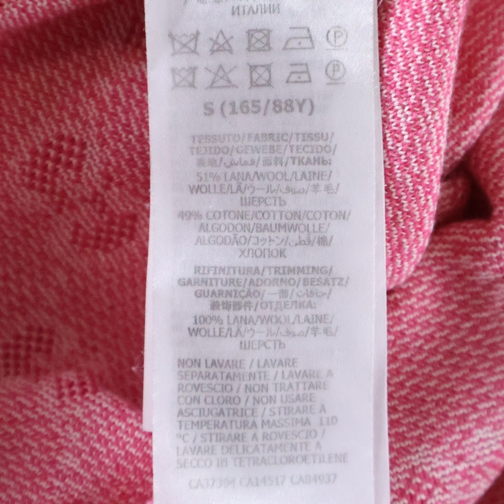 GUCCI(グッチ) GG jacquard Wool Knit Dress 629464 XKBHQ GGジャカード ウール ニットワンピース ドレス ピンク レディース