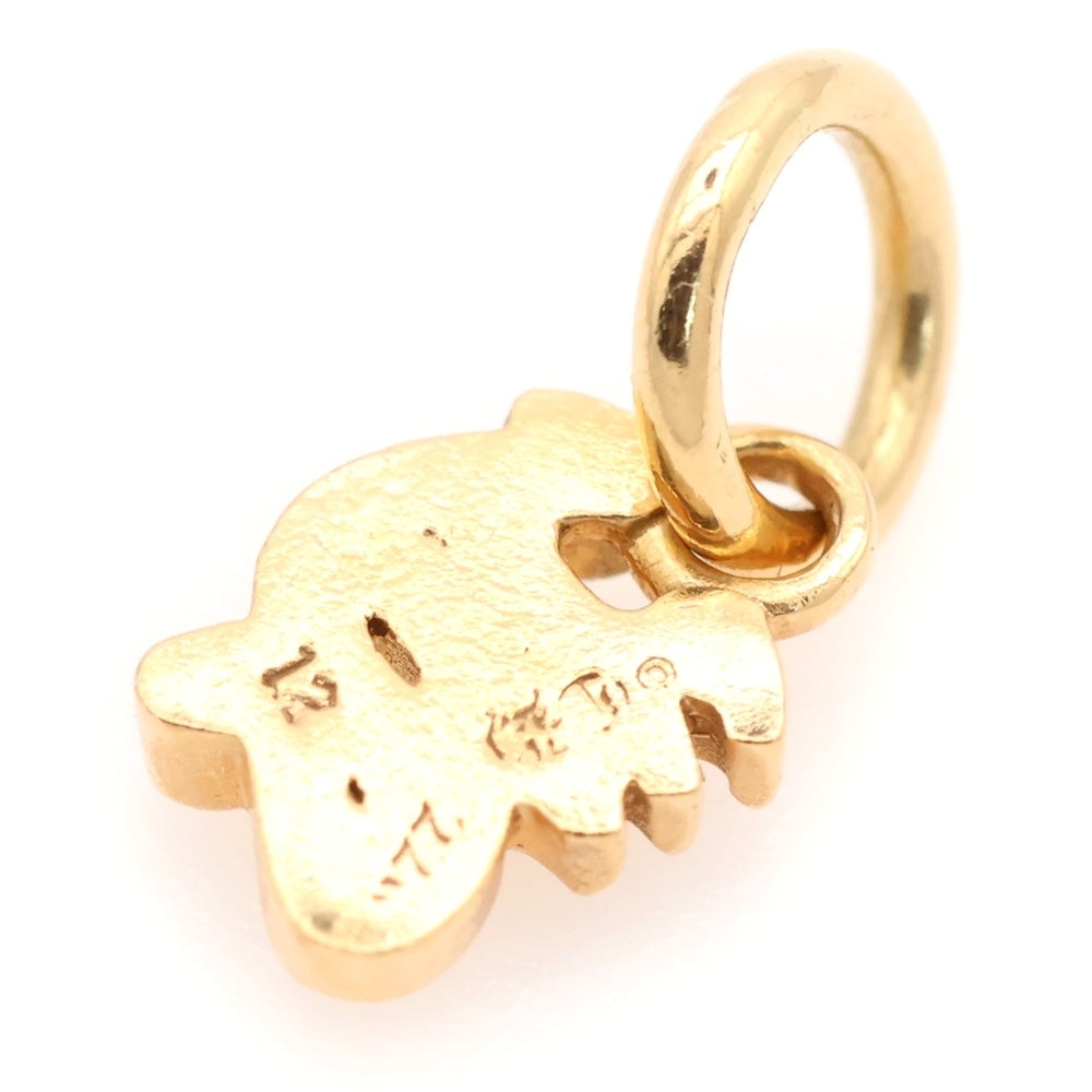CHROME HEARTS(クロムハーツ) 22K STACK ALPHABET アルファベットスタックチャーム Y イニシャルペンダントトップ ゴールド