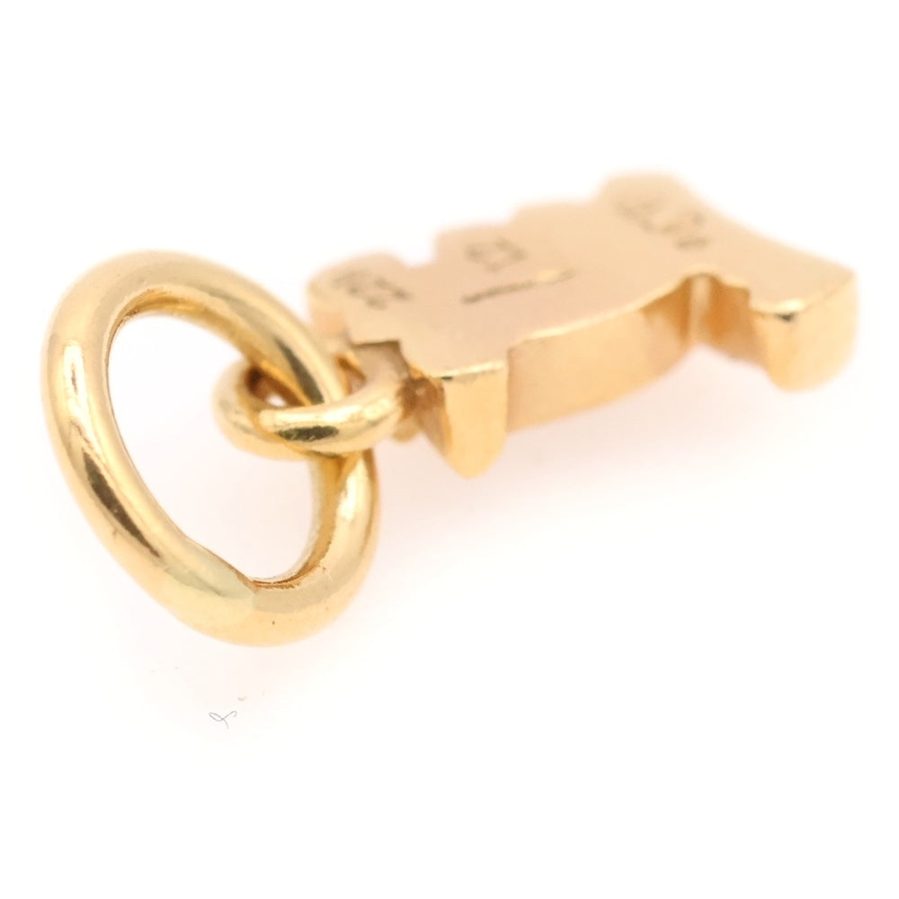 CHROME HEARTS(クロムハーツ) 22K STACK ALPHABET アルファベットスタックチャーム L イニシャルペンダントトップ ゴールド