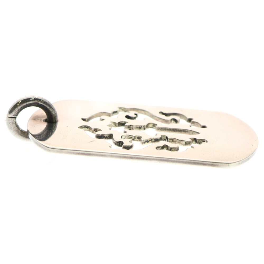 CHROME HEARTS(クロムハーツ) D TAG LRG DAGGER ヴァインダガーカットアウトドッグタグ ラージ ペンダントトップ シルバー BCA240