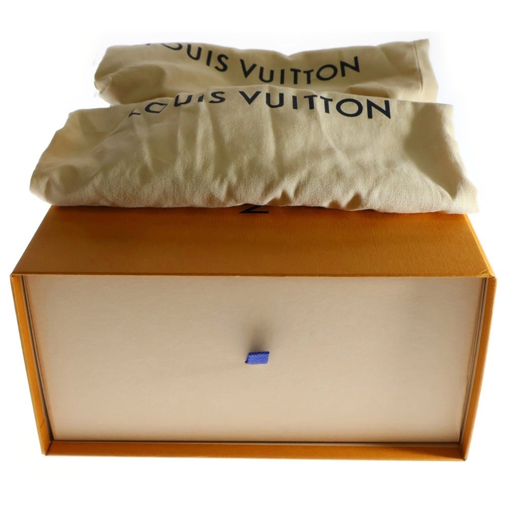 LOUIS VUITTON(ルイヴィトン) LVトレイナーライン モノグラムテキスタイル ローカットスニーカー シューズ RFIDタグ グリーン