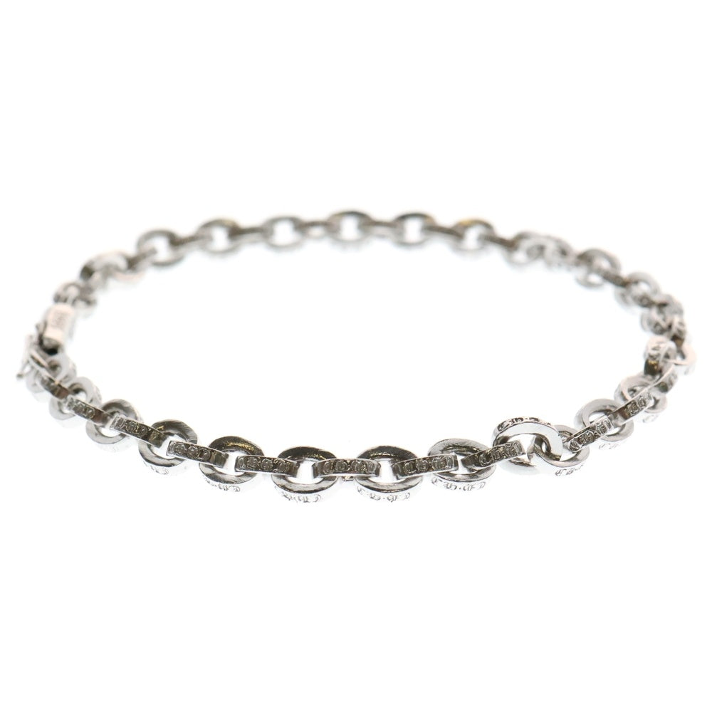 CHROME HEARTS(クロムハーツ) 18KWG PAPER CHAIN ペーパーチェーン ブレスレット ホワイトゴールド
