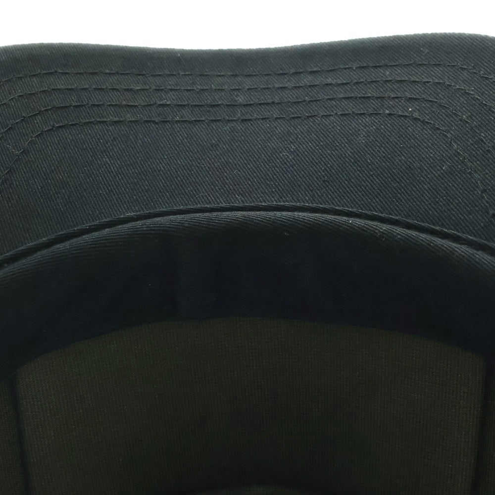 CHROME HEARTS(クロムハーツ) TRUCKER CAP トラッカーキャップ CH刺繍パッチクロスボール付メッシュ帽子 ブラック