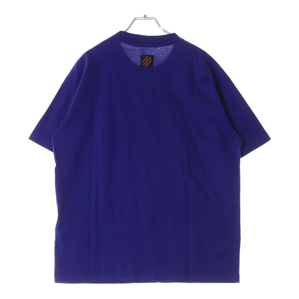 LOUIS VUITTON(ルイヴィトン) 25SS エンベリッシュド ラインストーンコットン半袖Tシャツ RM251M NPG HSY91W ブルー