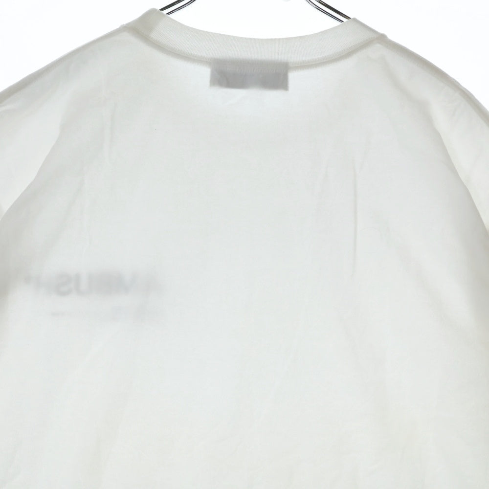 AMBUSH(アンブッシュ) S/S LOGO PRINT Tee ロゴ プリント クルーネック 半袖Tシャツ カットソー ホワイト 12114651