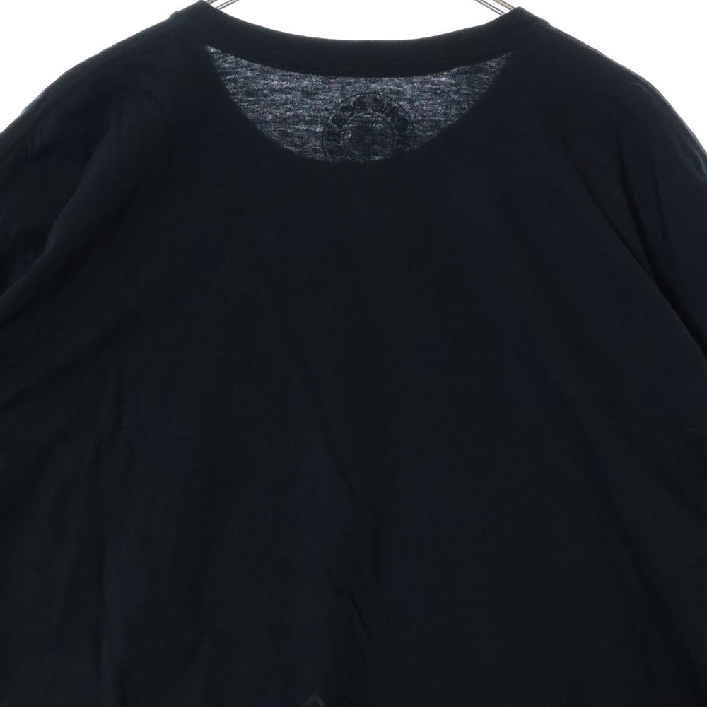CHROME HEARTS(クロムハーツ) FLEURKNEE Tee フレアニー プリント クルーネック 半袖Tシャツ カットソー ブラック