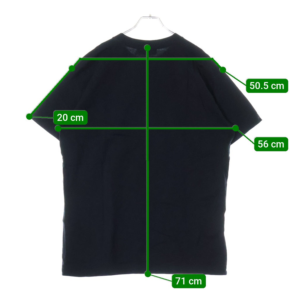 AMBUSH(アンブッシュ) S/S LOGO PRINT Tee ロゴ プリント クルーネック 半袖Tシャツ カットソー ブラック 12114651