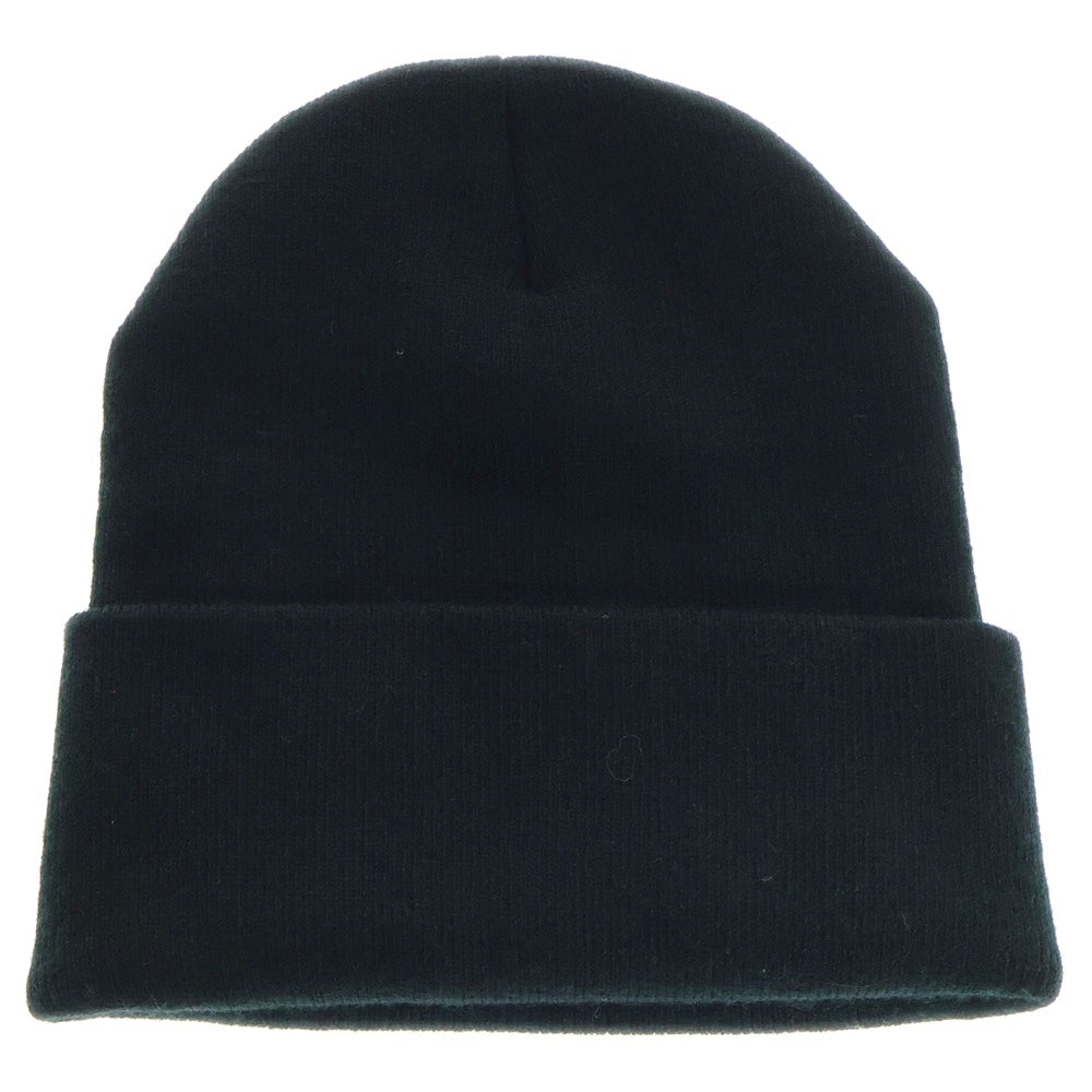 CHROME HEARTS(クロムハーツ) WATCH CAP ワッチキャップ ロゴ刺繍 アクリルビーニー ニットキャップ 帽子 ブラック