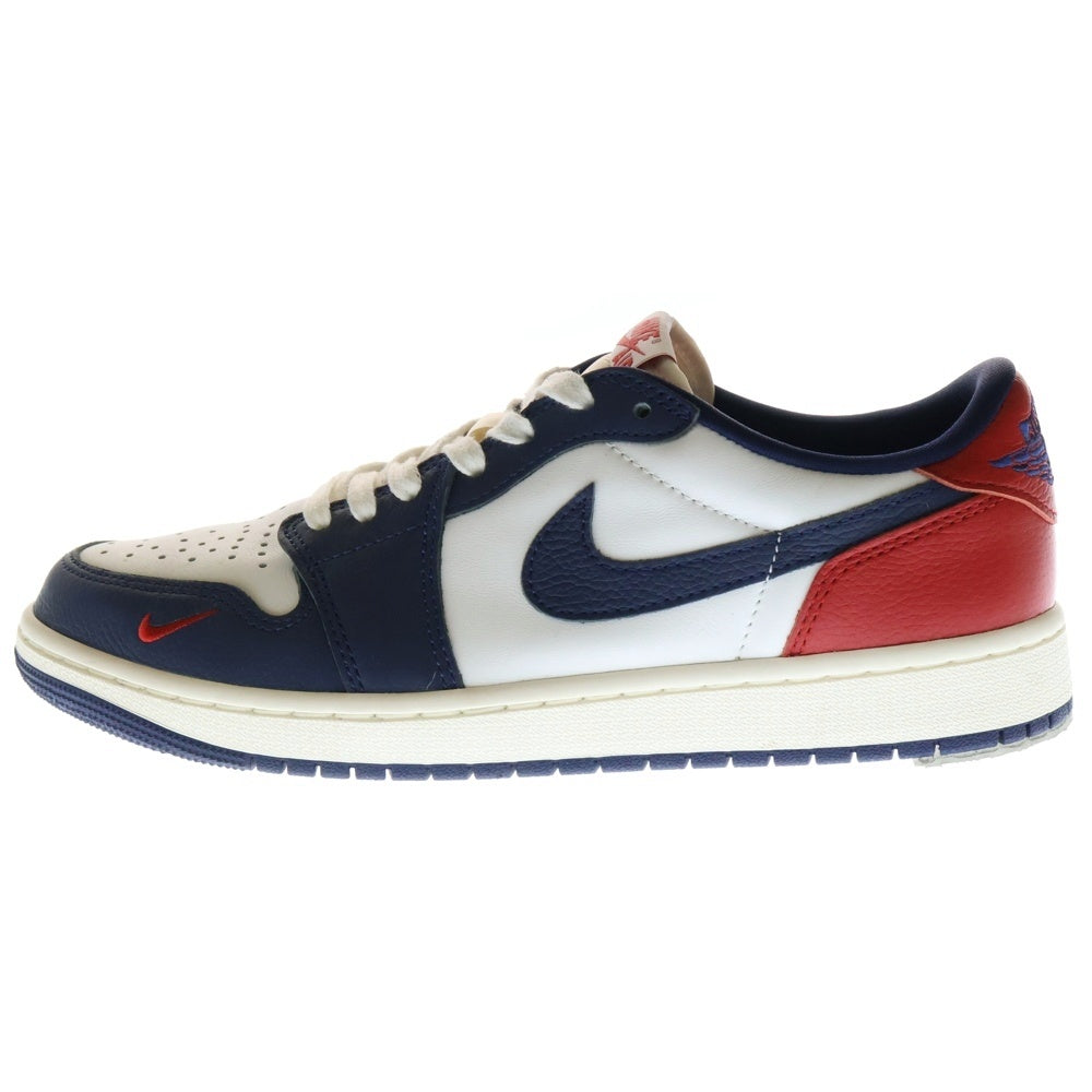 NIKE(ナイキ) AIR JORDAN 1 RETRO LOW OG HOWARD UNIVERSITY HQ2993-100 エアジョーダン1 ローカットスニーカー ネイビー/ホワイト US9/27.0cm