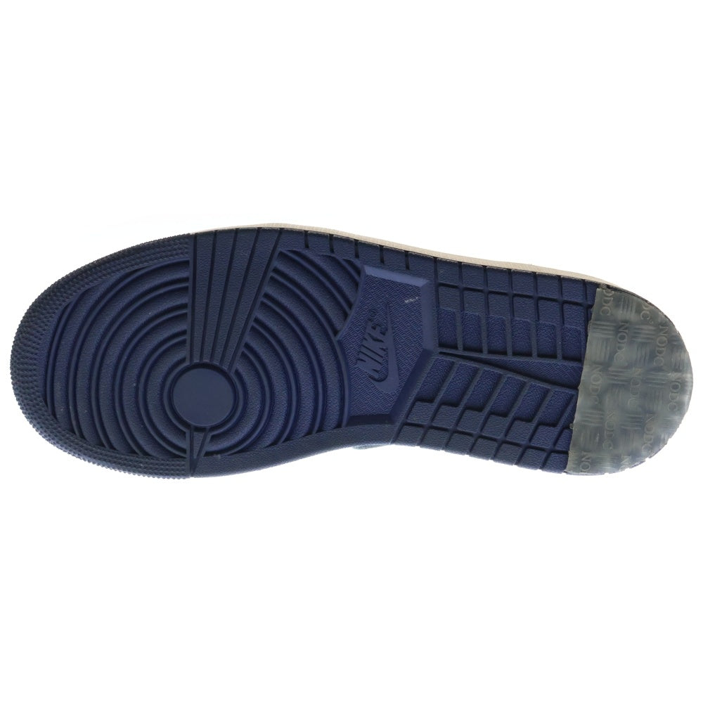 NIKE(ナイキ) AIR JORDAN 1 RETRO LOW OG HOWARD UNIVERSITY HQ2993-100 エアジョーダン1 ローカットスニーカー ネイビー/ホワイト US9/27.0cm