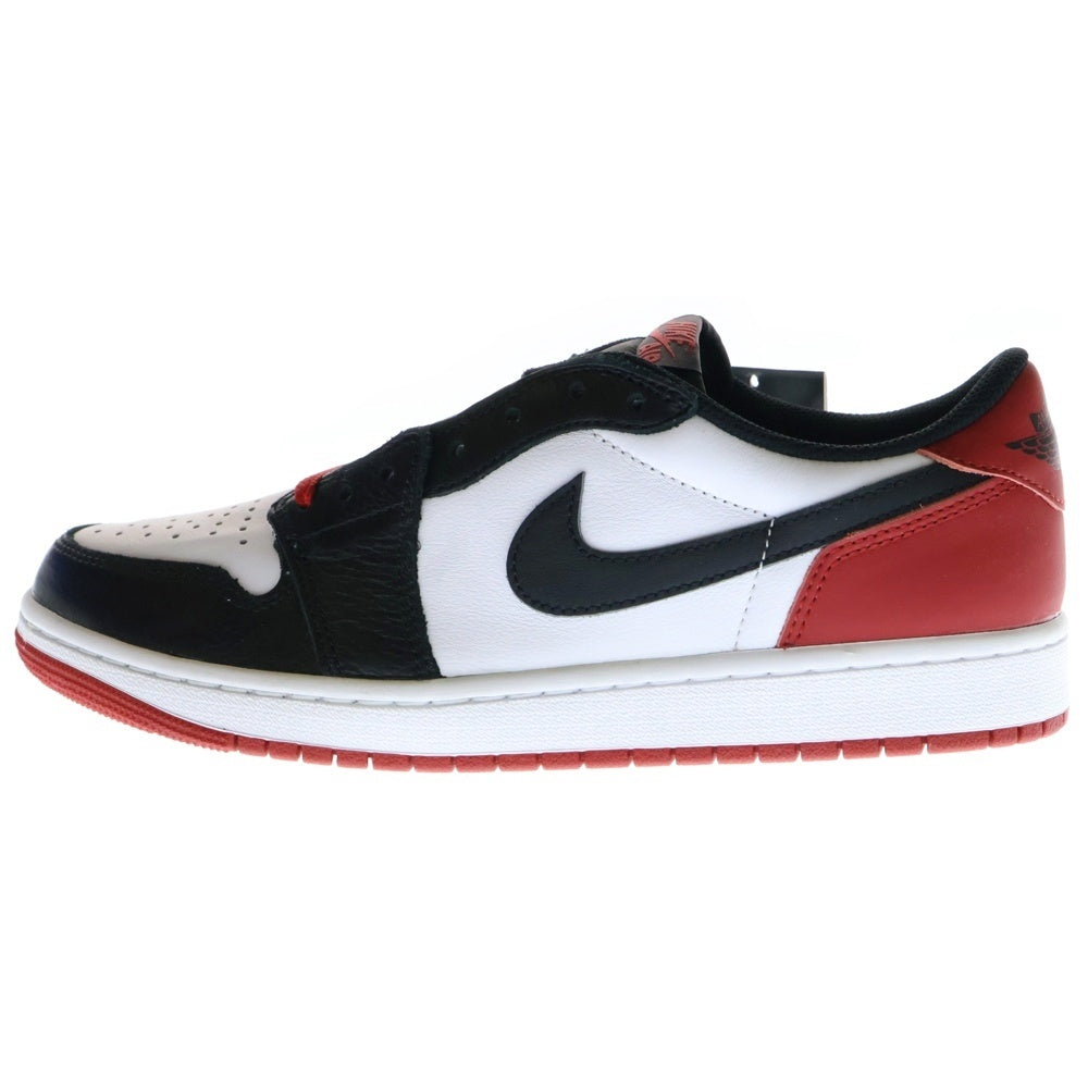 NIKE(ナイキ) AIR JORDAN 1 RETRO LOW OG BLACK TOE CZ0790-106 エアジョーダン1 ブラックトゥ ローカットスニーカー ホワイト/ブラック/レッド US9/27.0cm